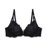 シックな華ありランジェリーすっきりラインの谷間メイクブラ 「シャイニーフルール | fran de lingerie | 詳細画像5