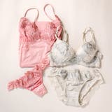 シックな華ありランジェリーすっきりラインの谷間メイクブラ 「シャイニーフルール | fran de lingerie | 詳細画像27