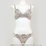 シックな華ありランジェリーすっきりラインの谷間メイクブラ 「シャイニーフルール | fran de lingerie | 詳細画像28