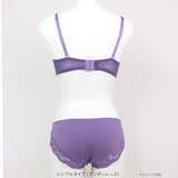 シックな華ありランジェリーすっきりラインの谷間メイクブラ 「シャイニーフルール | fran de lingerie | 詳細画像31