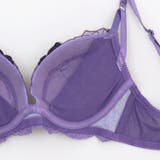 シックな華ありランジェリーすっきりラインの谷間メイクブラ 「シャイニーフルール | fran de lingerie | 詳細画像32