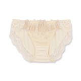 シックな華ありランジェリーヒップに心地くフィットするノーマルショーツ 「シャイニ… | fran de lingerie | 詳細画像3 