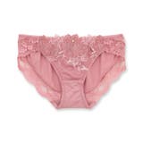 ローズ | シックな華ありランジェリーヒップに心地くフィットするノーマルショーツ 「シャイニ… | fran de lingerie
