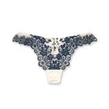 ロマンチックな華ありランジェリー響きにくいのがうれしいTバックショーツ | fran de lingerie | 詳細画像3 