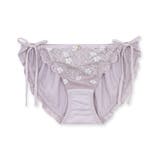 パープル | fleur mignon フルールミニョン コーディネート紐ショーツ | fran de lingerie