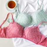 ローズ | 日常に寄り添うベーシックランジェリー楽ちんなのに優秀なふんわりブラ | fran de lingerie