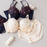 アイボリー | フェミニンデザインの楽ちんノンワイヤー人気の盛り胸メイクノンワイヤー 「スタイル… | fran de lingerie