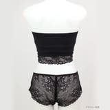 シンプルレースヒップハングのサニタリー 「スフレフィットチューブブラ」 サニタリ… | fran de lingerie | 詳細画像7 