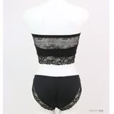 シンプルレース穿きやすいノーマルショーツ 「スフレフィットチューブブラ ショーツ… | fran de lingerie | 詳細画像11 