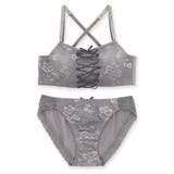 人気のレーシークイーンカップを使用した盛れるベアトップドラマチックな編み上げデザ… | fran de lingerie | 詳細画像3