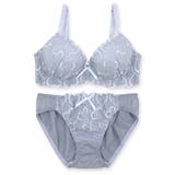 キュートなハート刺繍しっかり盛って、安定感◎ 「レーシーメイクブラ002 | fran de lingerie | 詳細画像3