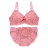 キュートなハート刺繍しっかり盛って、安定感◎ 「レーシーメイクブラ002 | fran de lingerie | 詳細画像4