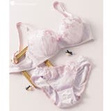 ピンク1 | 刺繍レースのベーシックデザイン自分らしいバストに 「フランスタンダード004 | fran de lingerie