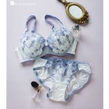 ホワイト | 刺繍レースのベーシックデザイン自分らしいバストに 「フランスタンダード004 | fran de lingerie