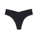 肌に心地よいニューベーシック響かない、ちくちくしにくい縫い目無しTバックショーツ… | fran de lingerie | 詳細画像3