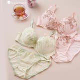 クリーム | 刺繍レースのベーシックデザイン自分らしいバストに 「フランスタンダード006 ペ… | fran de lingerie