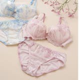 ライトピンク | 刺繍レースのベーシックデザイン自分らしいバストに 「フランスタンダード006 ペ… | fran de lingerie