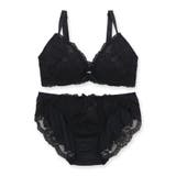 編み上げ×レースのキュートデザインすっきりラインの谷間メイクブラ 「フランスタン… | fran de lingerie | 詳細画像2 