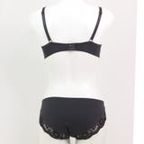 編み上げ×レースのキュートデザインすっきりラインの谷間メイクブラ 「フランスタン… | fran de lingerie | 詳細画像30 