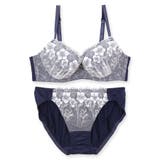 きらめくフェミニンなフラワー刺繍レース自分らしいバストに 「フランスタンダード0… | fran de lingerie | 詳細画像6 