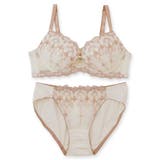 きらめくフェミニンなフラワー刺繍レース自分らしいバストに 「フランスタンダード0… | fran de lingerie | 詳細画像3