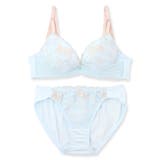 フェミニンデザインすっきりラインの谷間メイクブラ 「フランスタンダード009 | fran de lingerie | 詳細画像4