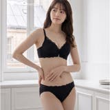 ブラック | Wパッドで作る華奢見え谷間メイクWパッドで作る華奢見え谷間メイク「フランスタンダ… | fran de lingerie