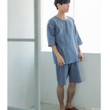 ふわリラガーゼメンズプルオーバー&ショートパンツ上下セット | fran de lingerie | 詳細画像5