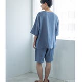 ふわリラガーゼメンズプルオーバー&ショートパンツ上下セット | fran de lingerie | 詳細画像8