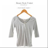 HenryNeckT shirt 長袖インナー | fran de lingerie | 詳細画像1 