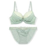 人気のすき間レスシリーズ人気のすき間レスシリーズ「すき間レスサテン」 ブラセット | fran de lingerie | 詳細画像9