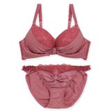 人気のすき間レスシリーズ人気のすき間レスシリーズ「すき間レスサテン」 ブラセット | fran de lingerie | 詳細画像12