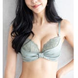 人気のふわ盛シリーズ ミルキーなサテン生地とレースがポイント 「ふわ盛サテン | fran de lingerie | 詳細画像20 