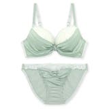 人気のすき間レスシリーズミルキーなサテン生地とレースがポイント 「すき間レスサテ… | fran de lingerie | 詳細画像8 