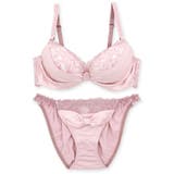 人気のすき間レスシリーズミルキーなサテン生地とレースがポイント 「すき間レスサテ… | fran de lingerie | 詳細画像10 