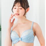人気のすき間レスシリーズミルキーなサテン生地とレースがポイント 「すき間レスサテ… | fran de lingerie | 詳細画像13 