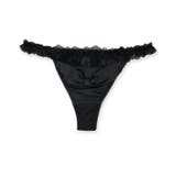更にセクシーに洋服に響かない! 「すき間レスサテン タンガ」 Tバック タンガ | fran de lingerie | 詳細画像4