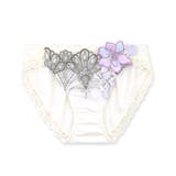 オフホワイト | 華麗なエキゾチックランジェリー。 ヒップに心地よくフィットするノーマルショーツ … | fran de lingerie