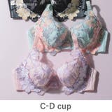 ピンク | ボディメイクの真骨頂印象派の絵画のようなフラワーモチーフ 「グレースイストムード | fran de lingerie