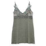 セージグリーン | GRACE Grande グレースグランデ コーディネートスリップ | fran de lingerie
