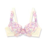 バストメイクの真骨頂 可憐な花びら刺繍 「グレースイストフラワーペタル | fran de lingerie | 詳細画像3 
