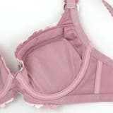 バストメイクの真骨頂 可憐な花びら刺繍 「グレースイストフラワーペタル | fran de lingerie | 詳細画像32 