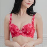 バストメイクの真骨頂可憐な花びら刺繍 「グレースイストフラワーペタル ブラジャー」 | fran de lingerie | 詳細画像20