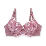 バストメイクの真骨頂 可憐な花びら刺繍 「グレースイストフラワーペタル | fran de lingerie | 詳細画像5 