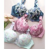 バストメイクの真骨頂 可憐な花びら刺繍 「グレースイストフラワーペタル | fran de lingerie | 詳細画像29