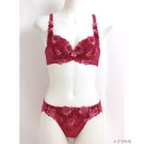 可憐な花びら刺繍しっかりフィット 「グレースイストフラワーペタル ショーツ」 | fran de lingerie | 詳細画像9