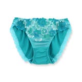 可憐な花びら刺繍ピッタリフィット 「グレースイストフラワーペタル ショーツ」 | fran de lingerie | 詳細画像5 