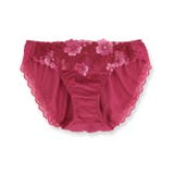 可憐な花びら刺繍ピッタリフィット 「グレースイストフラワーペタル ショーツ」 | fran de lingerie | 詳細画像6 