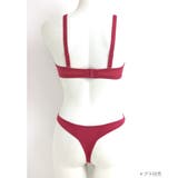 可憐な花びら刺繍フェミニンヒップに 「グレースイストフラワーペタル タンガ」 | fran de lingerie | 詳細画像10