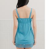 可憐な花びら刺繍ワンピースのインナーとしても◎ 「グレースイストフラワーペタル … | fran de lingerie | 詳細画像10 